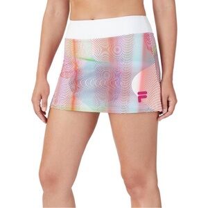 Fila Bevans Spectrum Patterned Women's Skort Size Medium